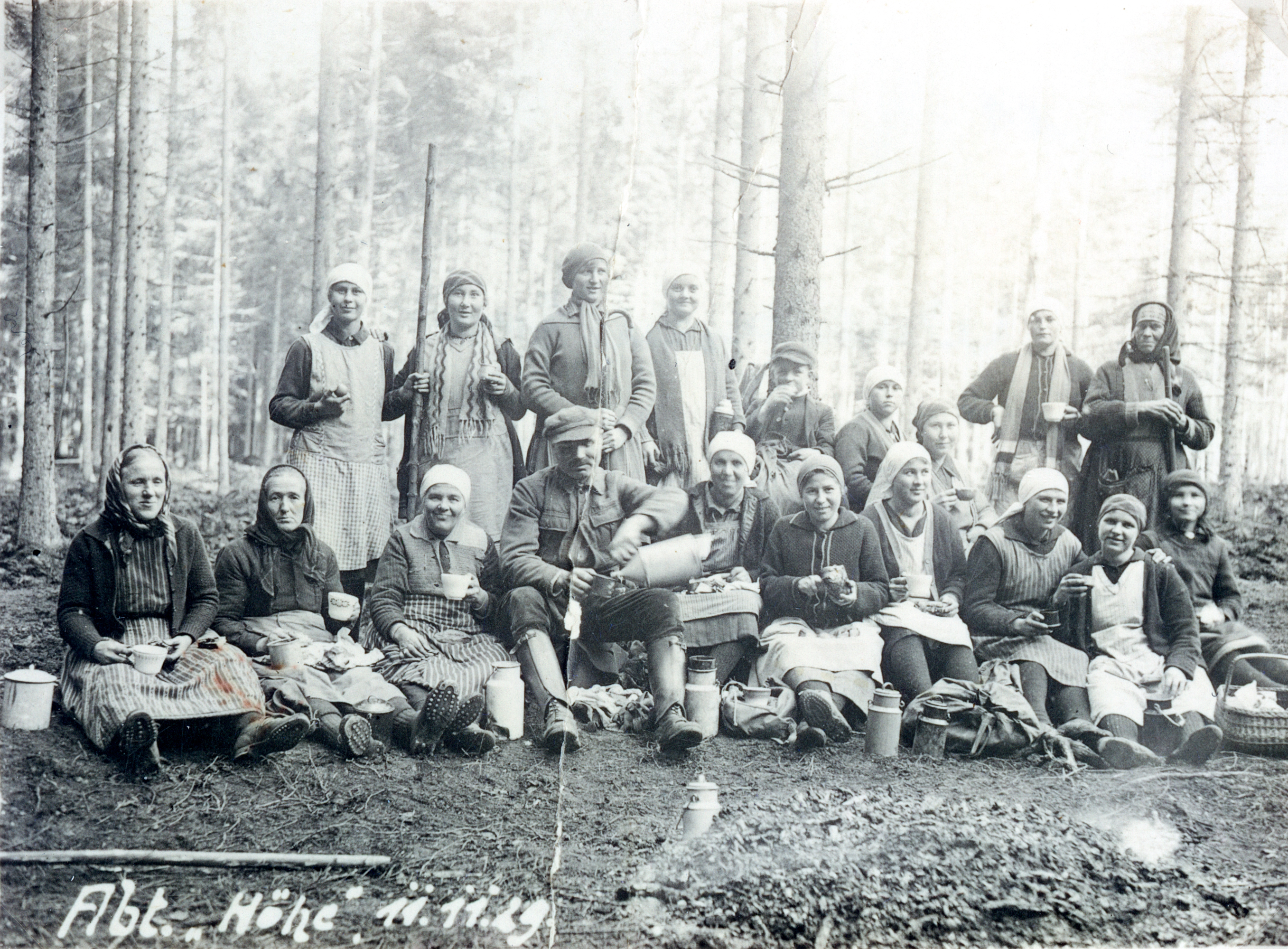 Waldarbeiterinnen 1929